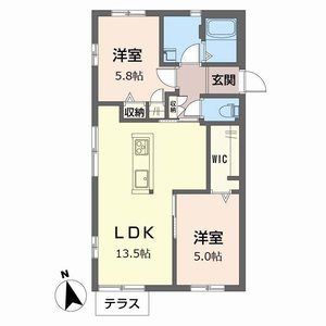 メゾン福田Ａ・Ｂ B101号室
