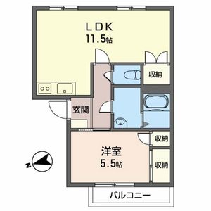 メゾンウエスト 0203号室
