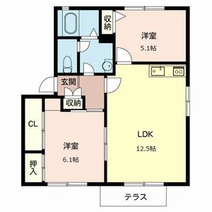 スカイヴィレッジ C101号室