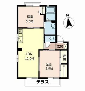 バリュージュ小山Ⅰ・Ⅱ 2102号室