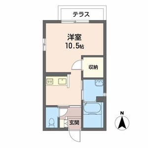 ＣＡハウスⅡ 0101号-3