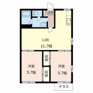 野田ハイツ（垂水） 0101号室