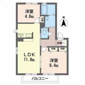 ソレイユ南別府Ａ・Ｂ A201号室