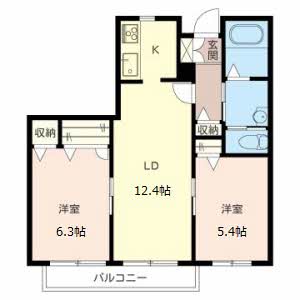 シャーメゾン中之番 A202号-2