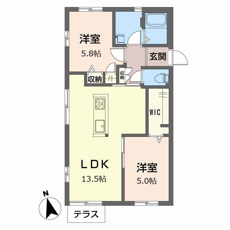 メゾン福田Ａ・ＢB101-2