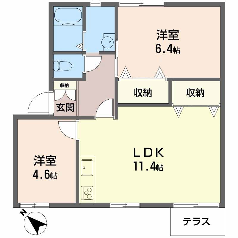 フレグランス宮西 0103号-2