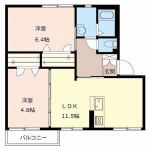 フレグランス宮西 0202号-2