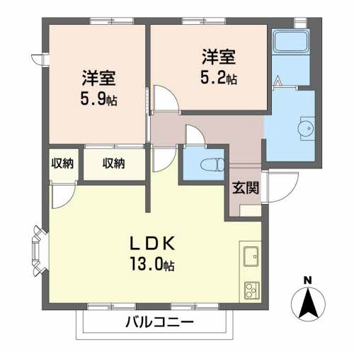 ハイツウッドル0201-2