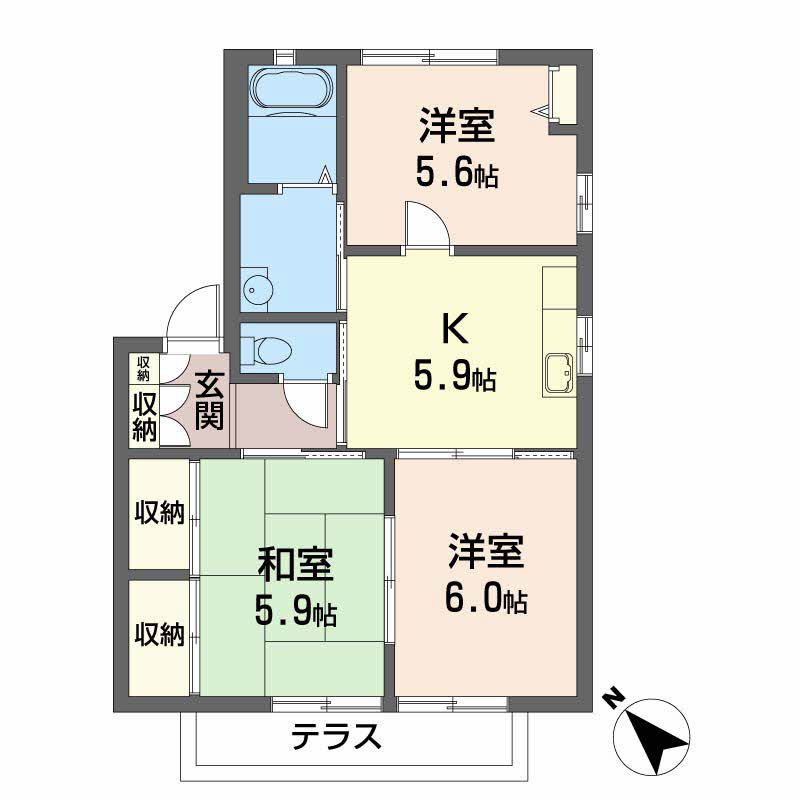 イーストハイツ 0102号-2