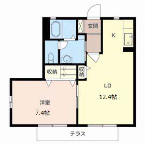 シャーメゾン塩屋 0101号-3