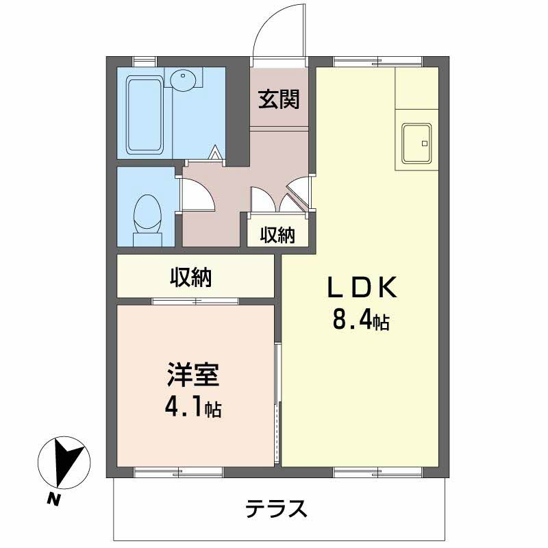 美山台ハイツ 0101号-2