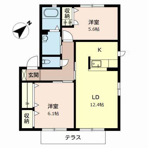 アンダンテ大久保B・C C101号-3