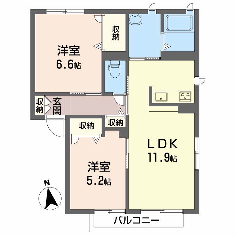 Ｅ・Ｈエステイツ B201号-15
