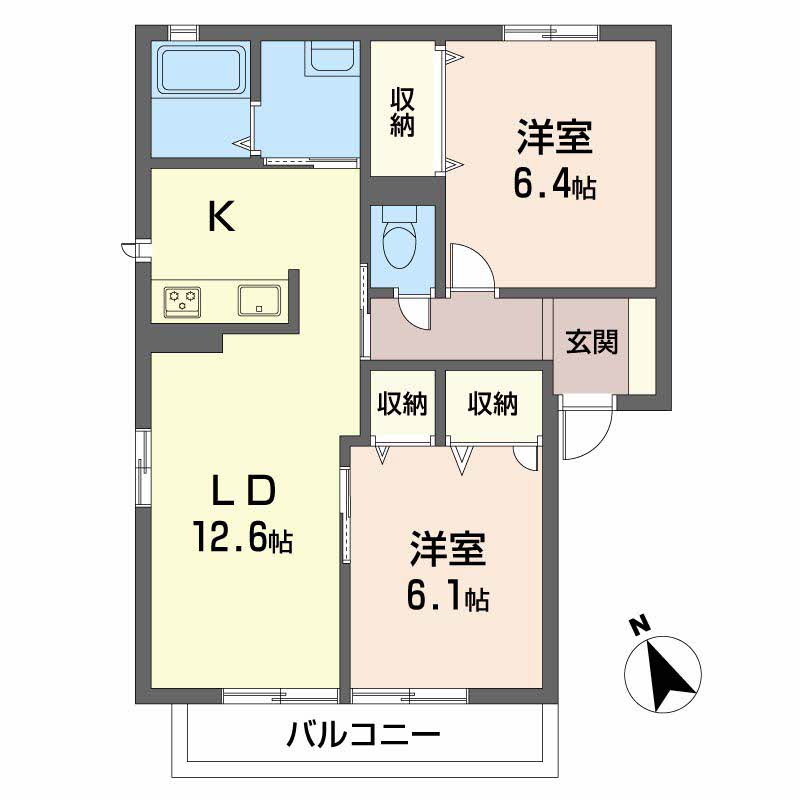 サンメゾン五色山 0203号-2