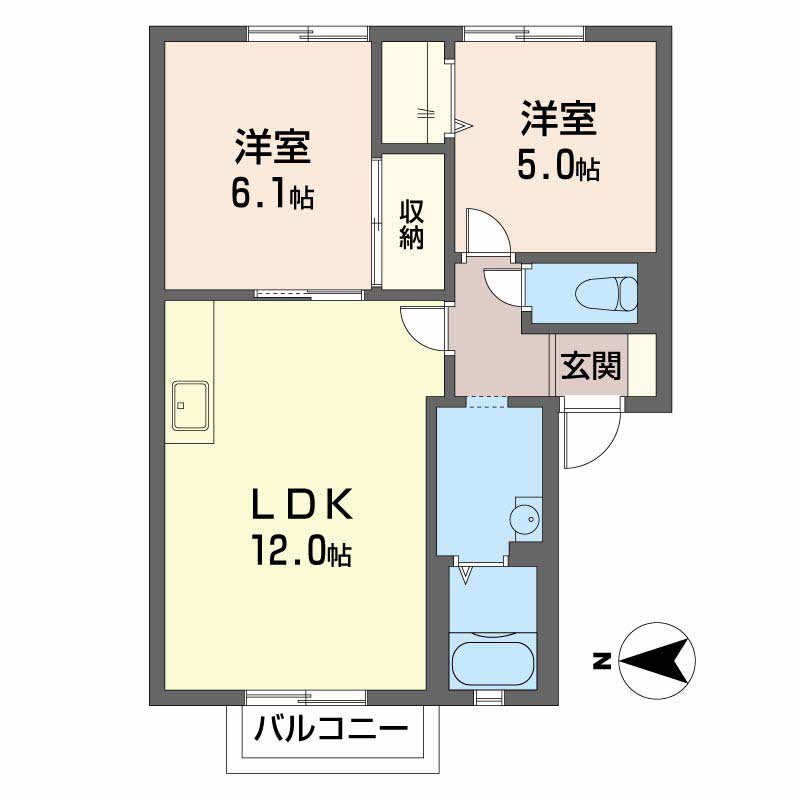 フォーレス・イン・西島Ａ・ＢB201-2