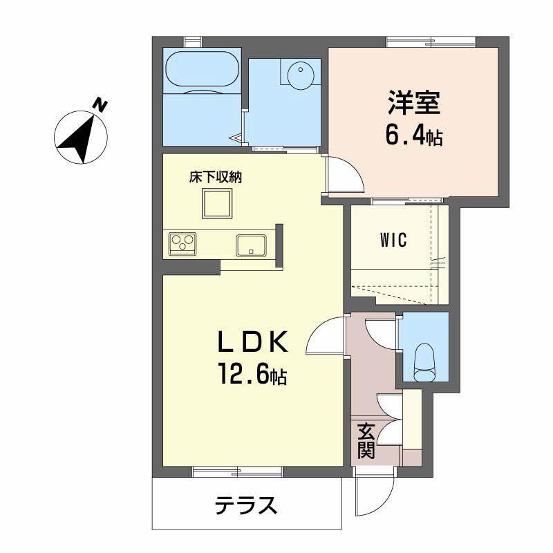 シャーメゾン西明石Ⅰ B102号-2