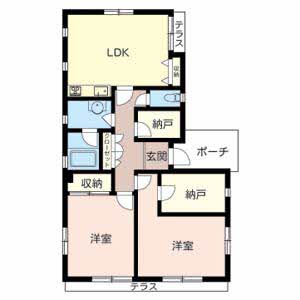 サンハイツ山本 0101号-2