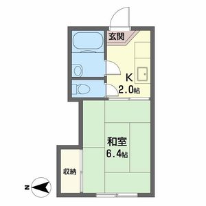 ハイツ舞Ⅱ B102号室