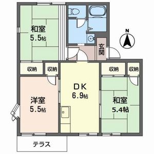 タウニー鴻池 0102号室