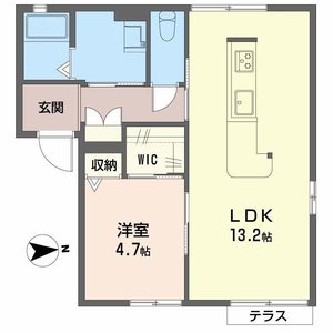 タウニータカワシ 0105号室