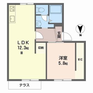 タウニー上四条 C102号室