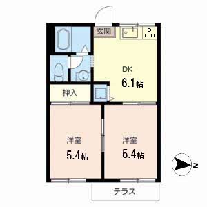トキワハイツＡ A105号室