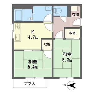 コーポ天王寺 0102号室