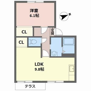 ファミール枚岡 0102号室