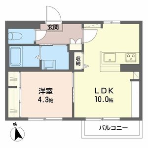 ラヴェール杏 0101号室