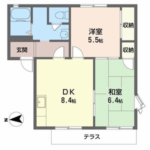 Ｖｅｒｄｅ　Ｐａｌｌａｚｏ箕輪 B102号室