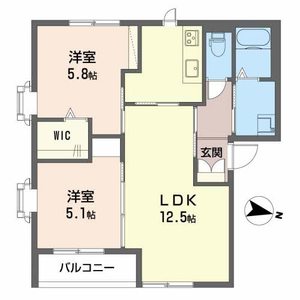 ハイツ渋川 A101号室
