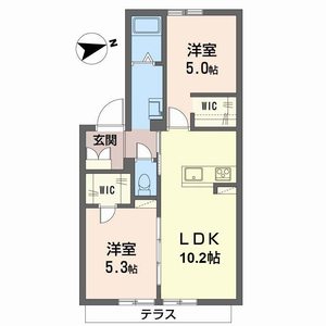 ディアス島泉Ⅱ 0103号室