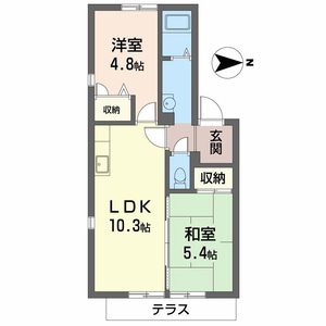 ディアス島泉Ⅱ 0105号室