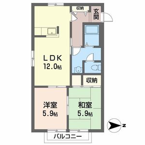 エレガンテ天美 0205号室