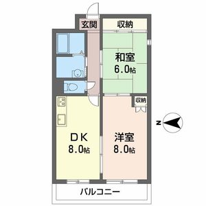 ドゥミール西山本 0201号室
