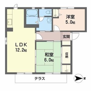 オーブ　エバンズ A101号室