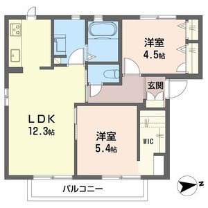 オーブ　エバンズ A201号室