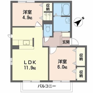 メゾン　ルミエール B202号室