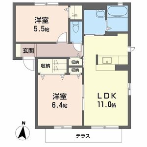 カサグランデ A102号室