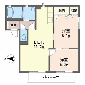 カサグランデ B202号室