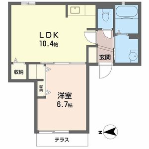 シャーメゾン・ゼフィ 0101号室