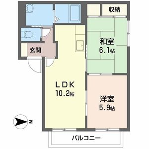 メゾン・ド・ブルーム A202号室