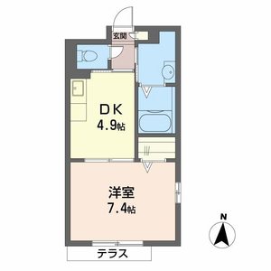 エバーグリーン若江岩田 0101号室