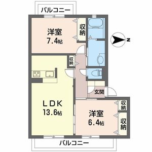 シャーメゾン　ヴェルデ　パティオ B202号室