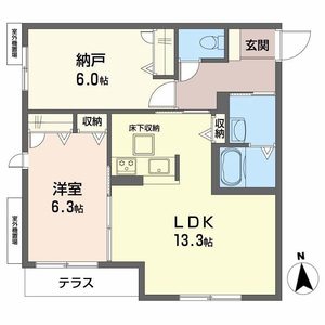 ヌーベル上之島Ａ 0102号室