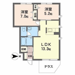 シャーメゾン桑津 0101号-2