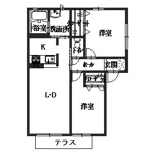カーサ瓜破牛屋 0106号室