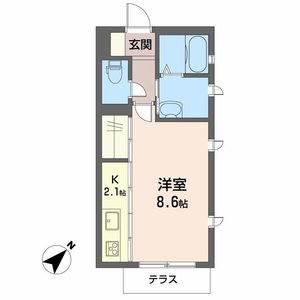 シャーメゾン春日出 0101号室