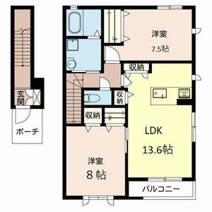メゾン　フレールＡ A205号室