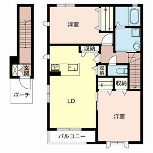メゾン　フレールＡ A201号室